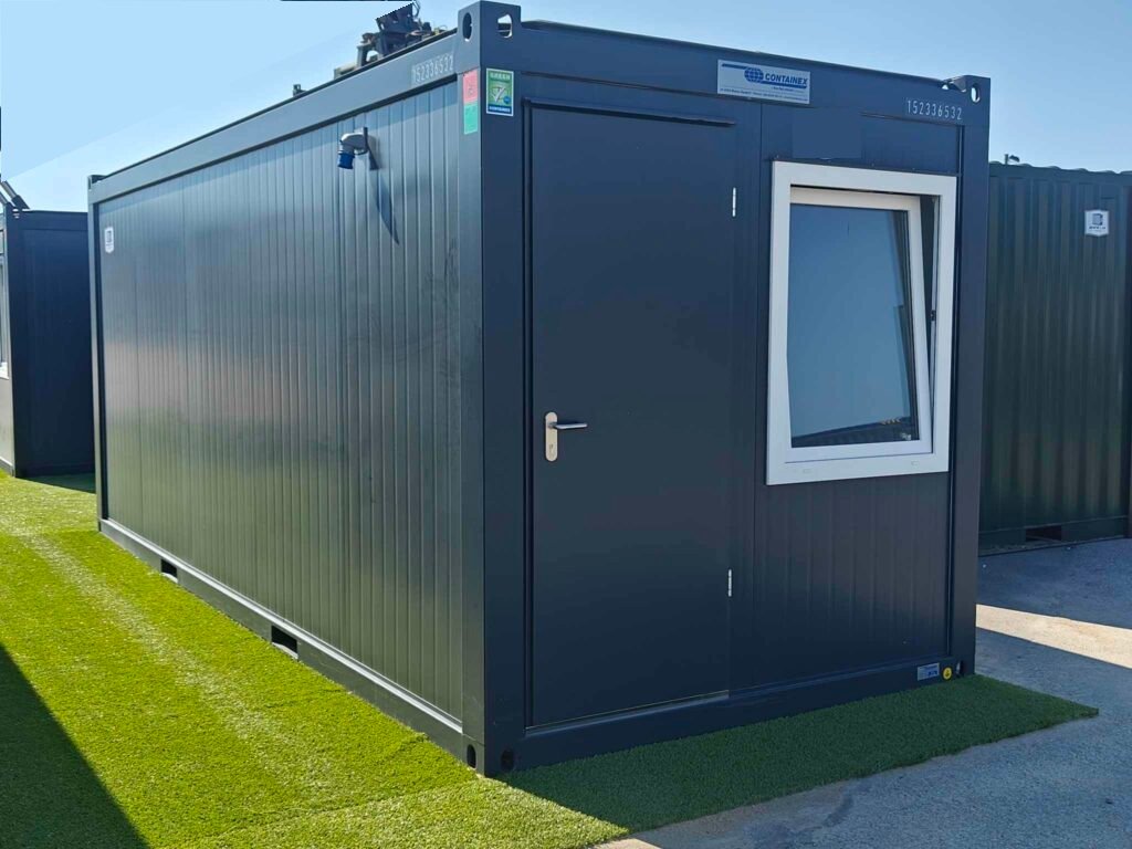 Office Cabin Containex Basic Anthracite –